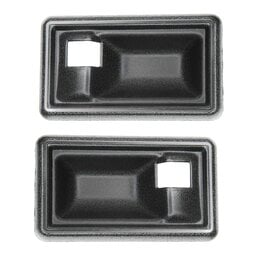 1970-74 Camaro/Firebird Door Panel Cups Black - Pair