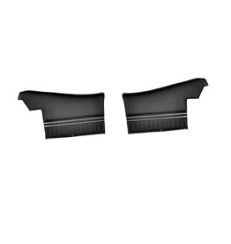 Distinctive Industries 1970-72 Chevelle Rear Convertible Pre-assembled Seat Side Panels Pair - Black