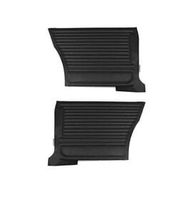 Distinctive Industries 1967 Chevelle Rear Seat Side Panels Coupe,  Pair  - Black