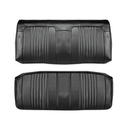 Distinctive Industries 1971-72 Chevelle Coupe Rear Seat Upholstery - Black