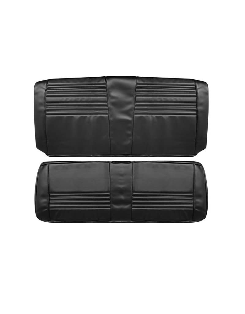 Distinctive Industries 1967 Chevelle Coupe Rear Back Seat Cover - Black