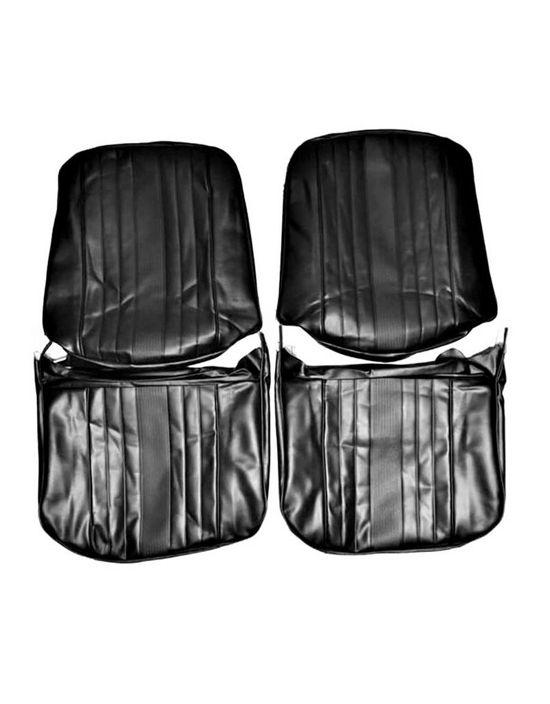 Distinctive Industries 1969 Chevelle Front Bucket Set Upholstery - Black