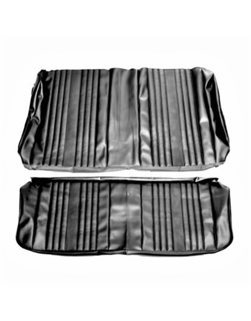 Distinctive Industries 1969 Chevelle Coupe Rear Seat Upholstery - Black