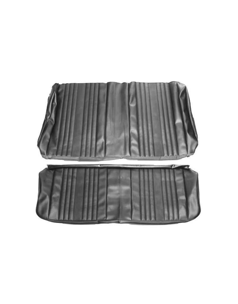Distinctive Industries 1969 Chevelle Convertible Rear Seat Upholstery - Black