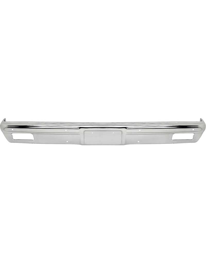 1981-81 Chevy Truck/ C10 Front Bumper w/o Impact Strip Holes - Chrome Best Quality