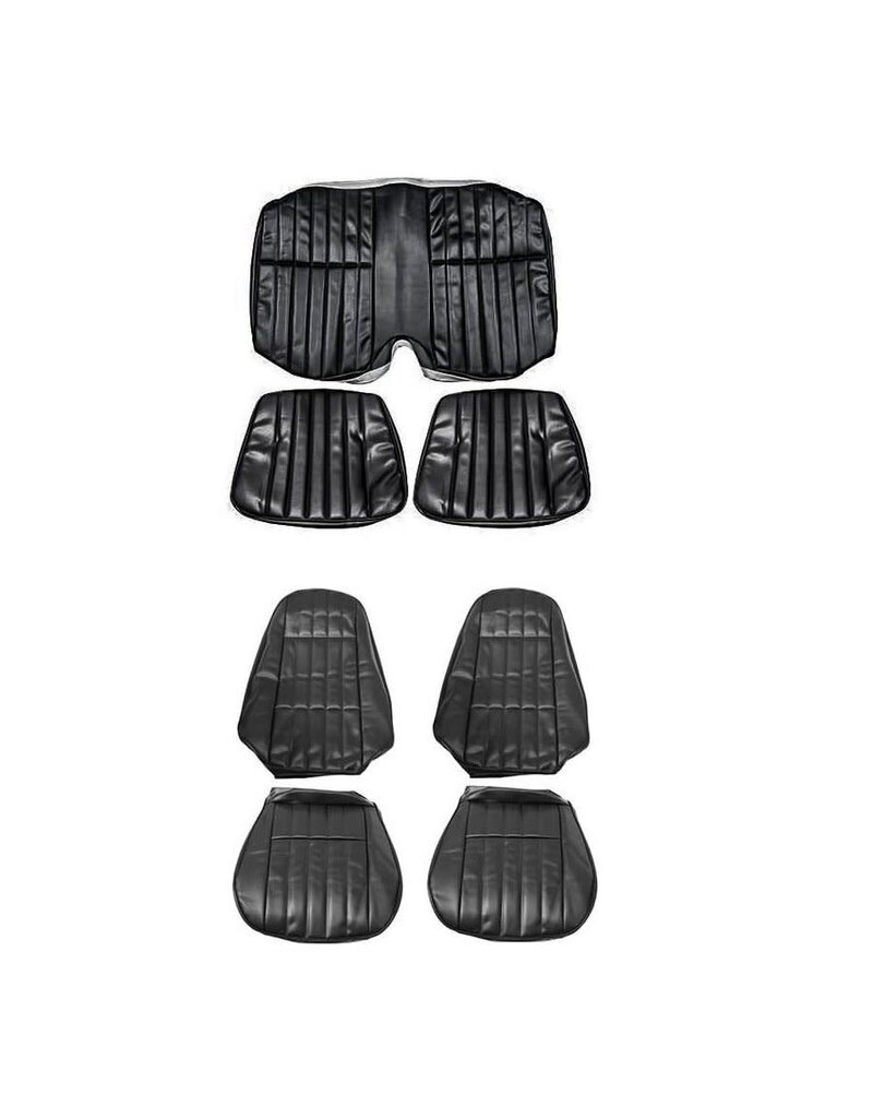 Distinctive Industries 1979 Camaro Front & Rear Seat Covers  Black