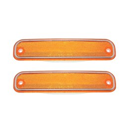 Side Marker Front Amber Pair 1973-80 Chevy Truck, C/K 10