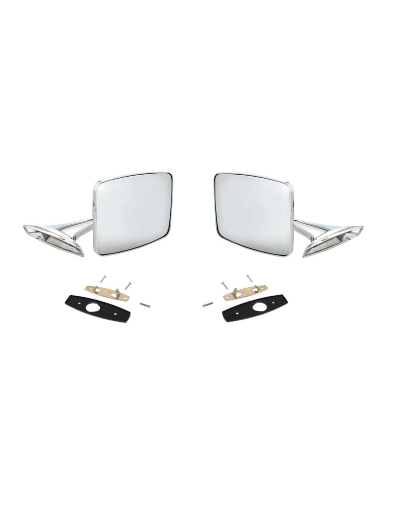 Chrome Door Mirror (PAIR) 1973-87 Chevy Truck C/K 10