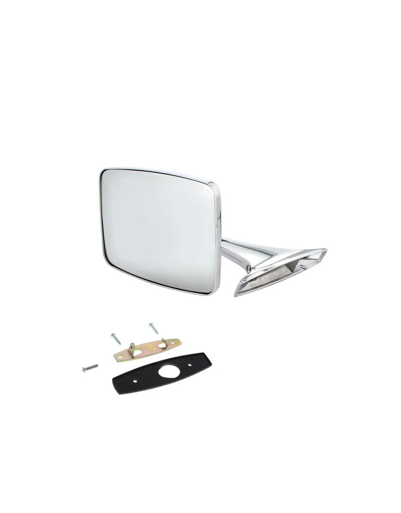 1973-87 Chevy Truck C/K 10 (LH) Chrome Door Mirror