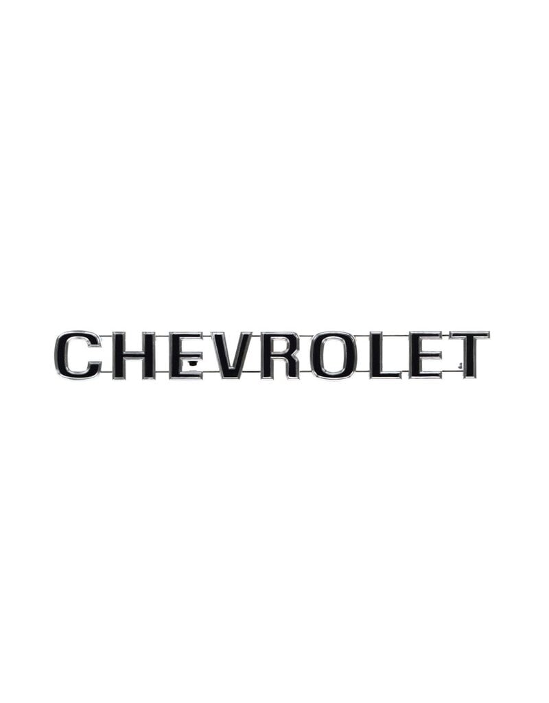 Tailgate Emblem "CHEVROLET" 1973-80 Chevy Truck C/K 10 Fleetside