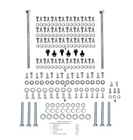 Southern Camaro 234 -Pc Truck Bed to Frame Mounting Hardware 1973-80 Chevy C/K 10