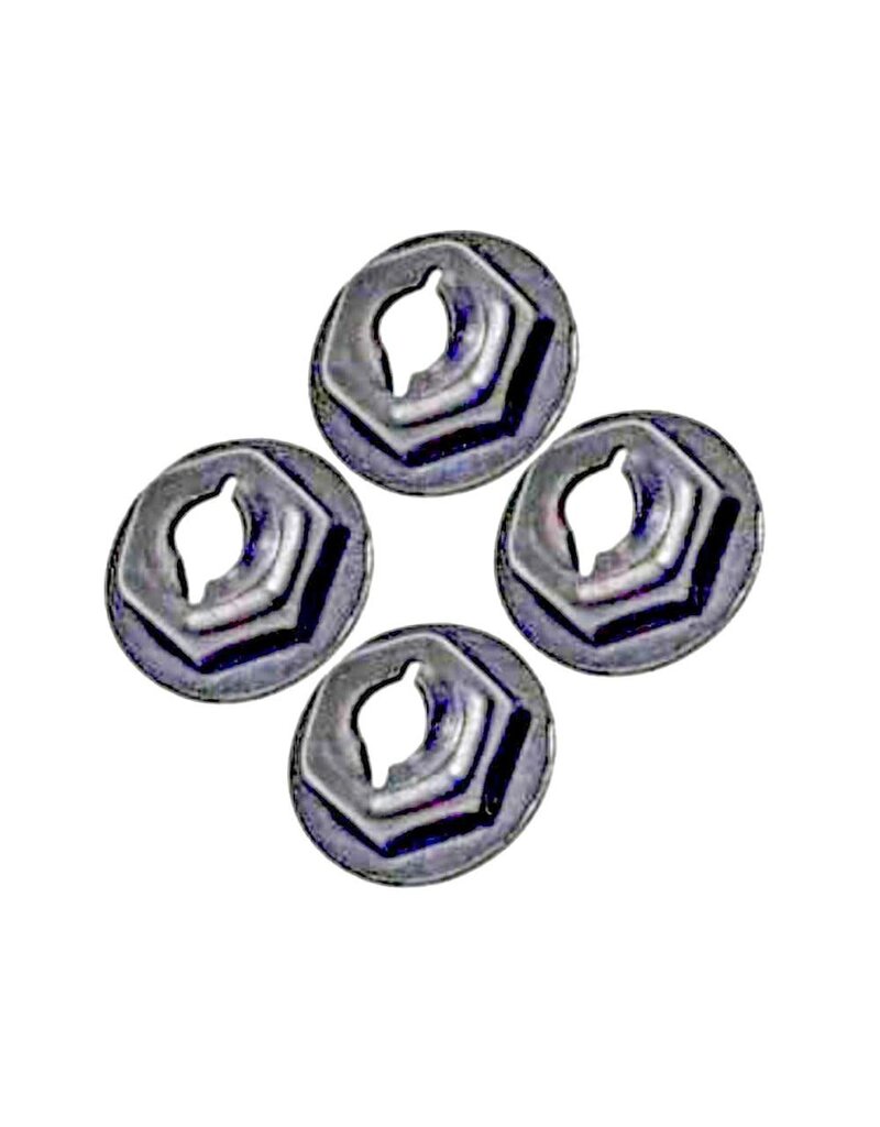 Southern Camaro 1/8" Speed Nuts 4 PC