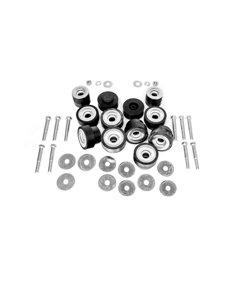 Southern Camaro 1968-72 Chevelle Coupe Body & Radiator Bushings w/ Hardware Kit