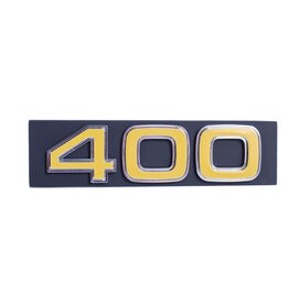 Auto Metal Direct "400" Grille Emblem w/Hardware 1975-76 Chevy Truck C/K 10