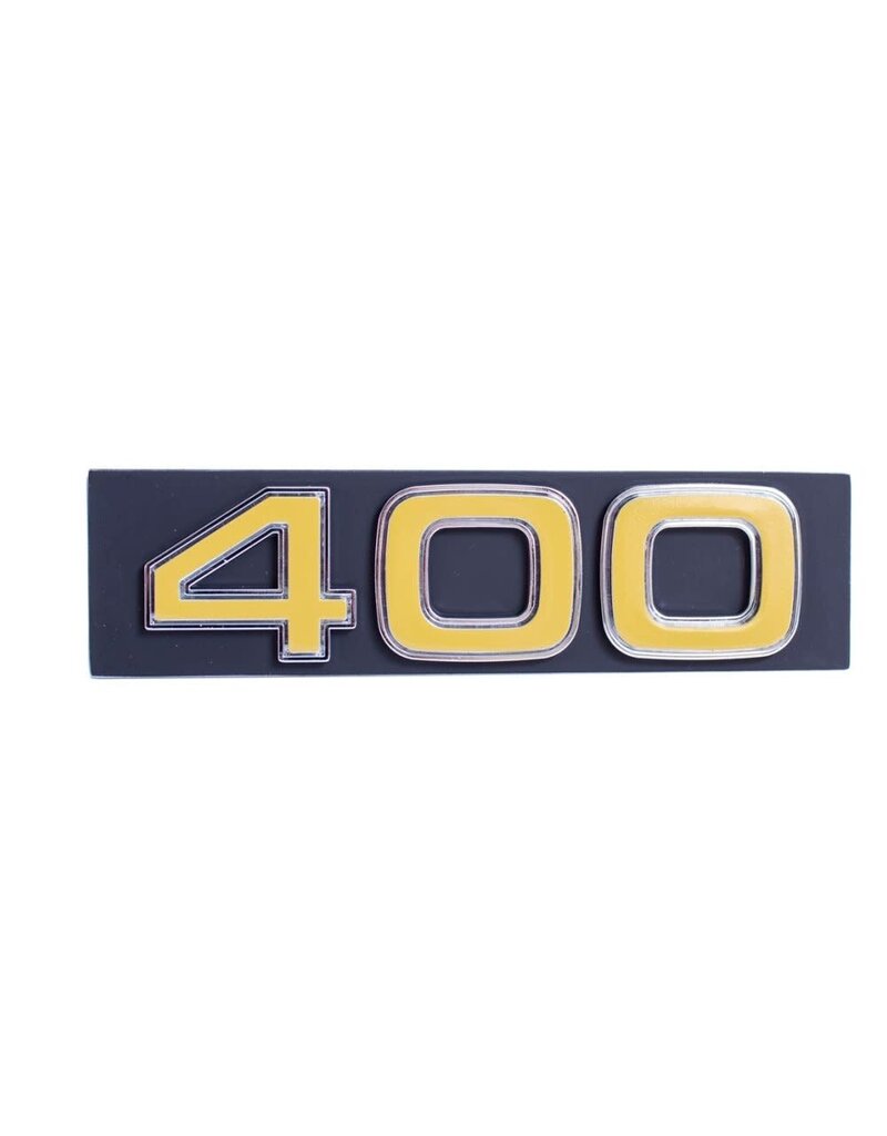 Auto Metal Direct "400" Grille Emblem w/Hardware 1975-76 Chevy Truck C/K 10