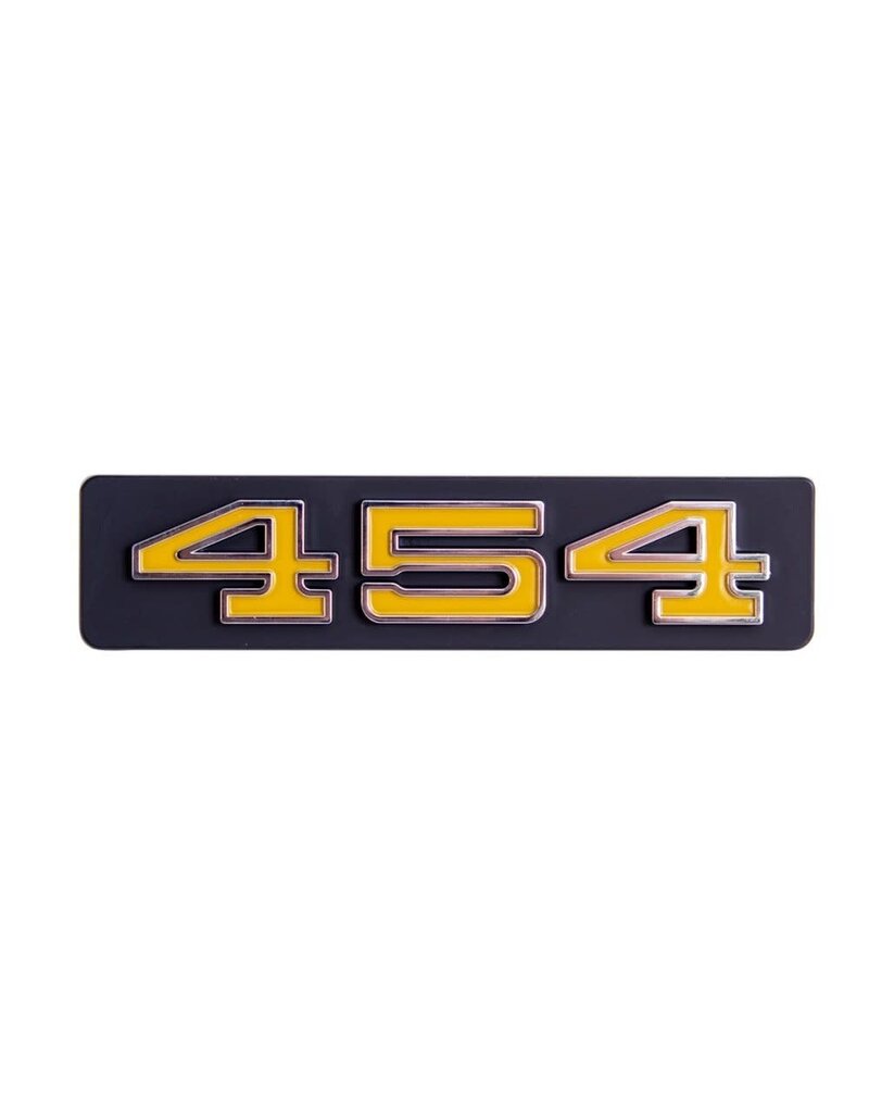 Auto Metal Direct "454" Grille Emblem w/Hardware 1973-74 Chevy Truck C/K 10