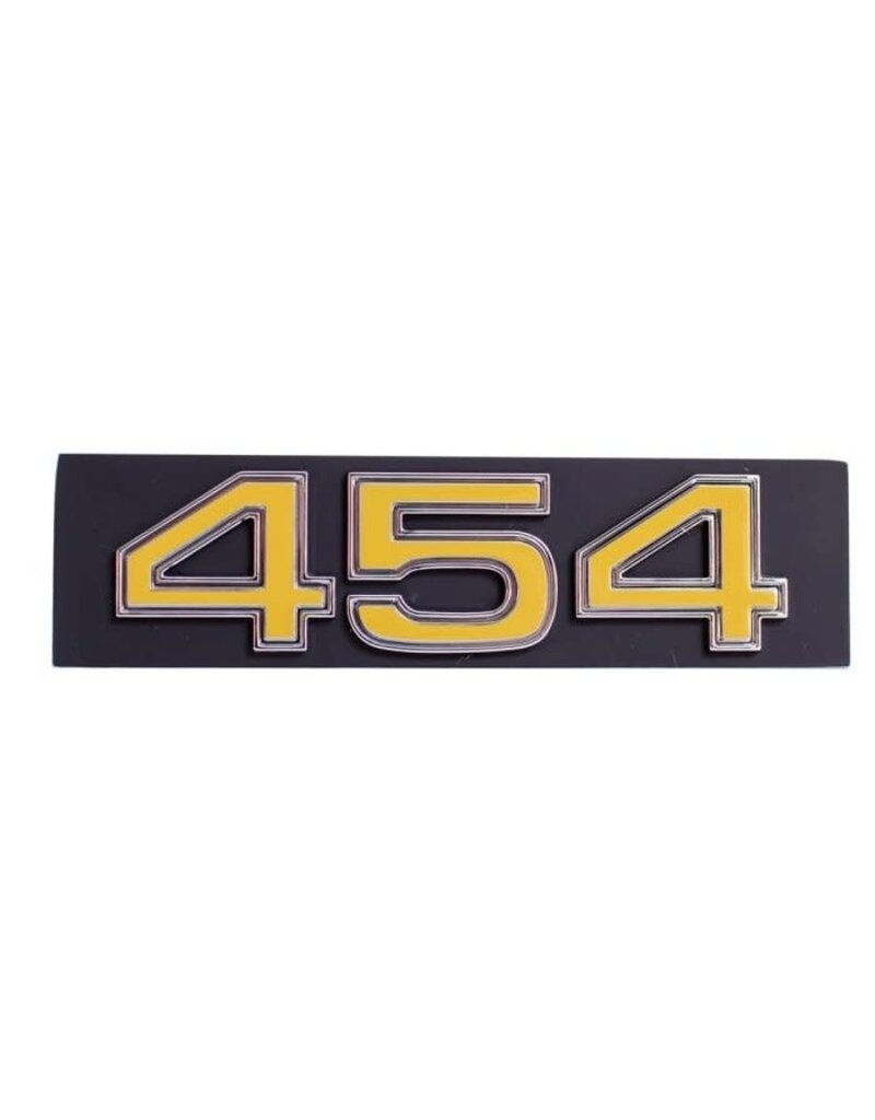 Auto Metal Direct "454" Grille Emblem w/Hardware 1975-76 Chevy Truck C/K 10