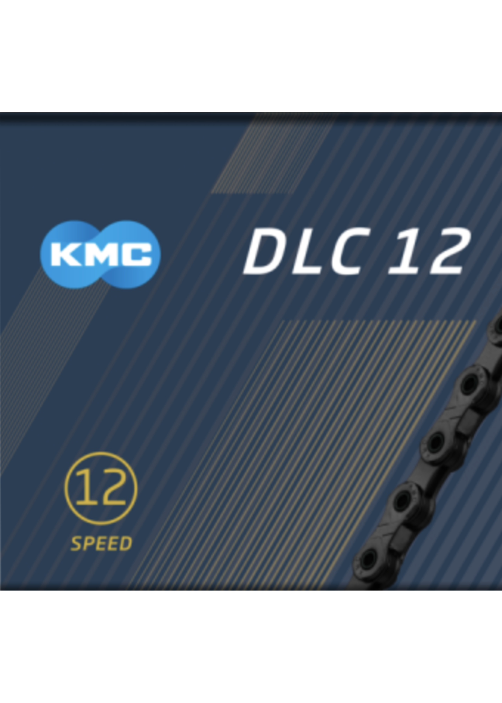 KMC Cadena KMC DLC12 negro 126l