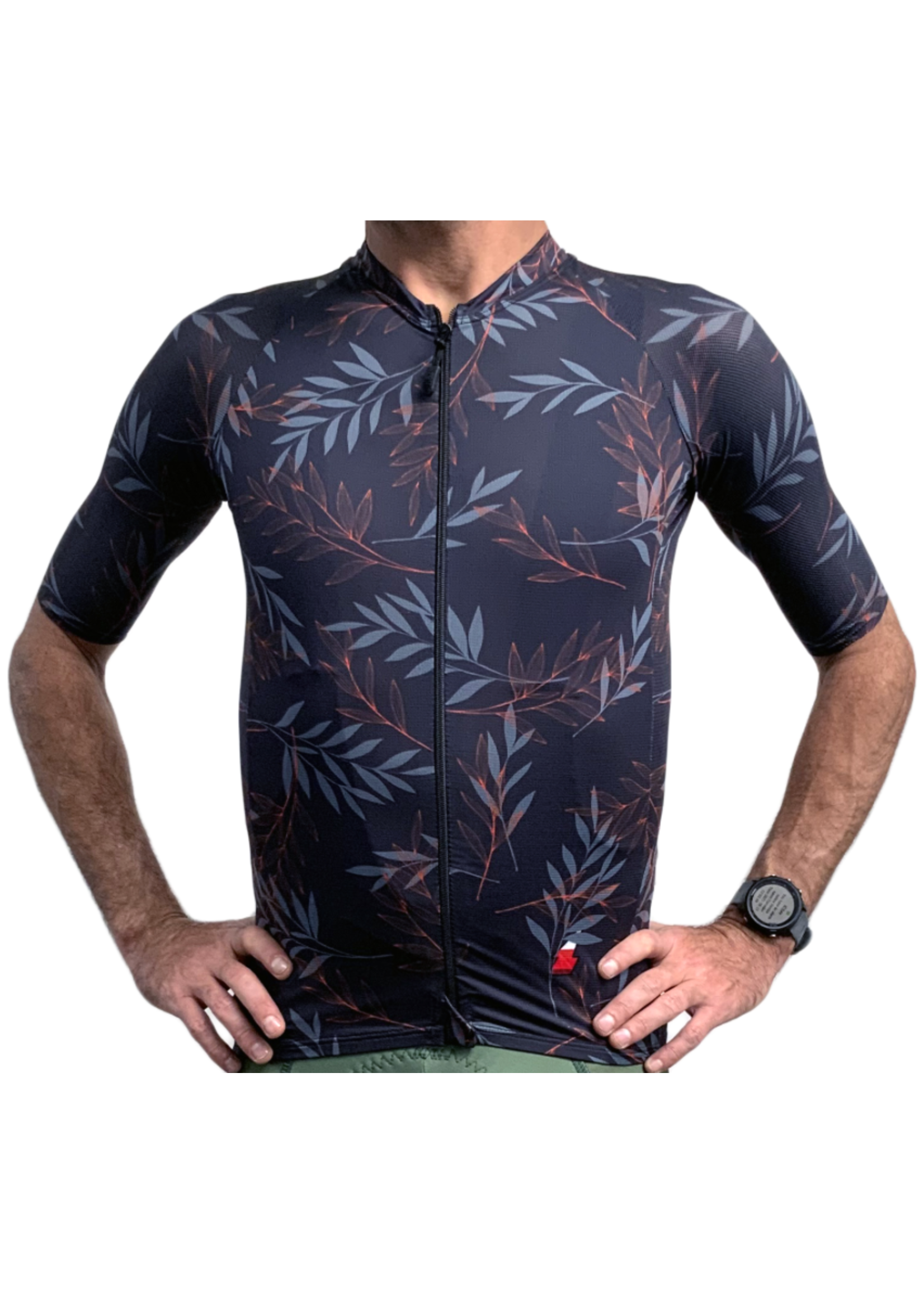 The Racing Apparel Jersey Racing Apparel Leaf Grey