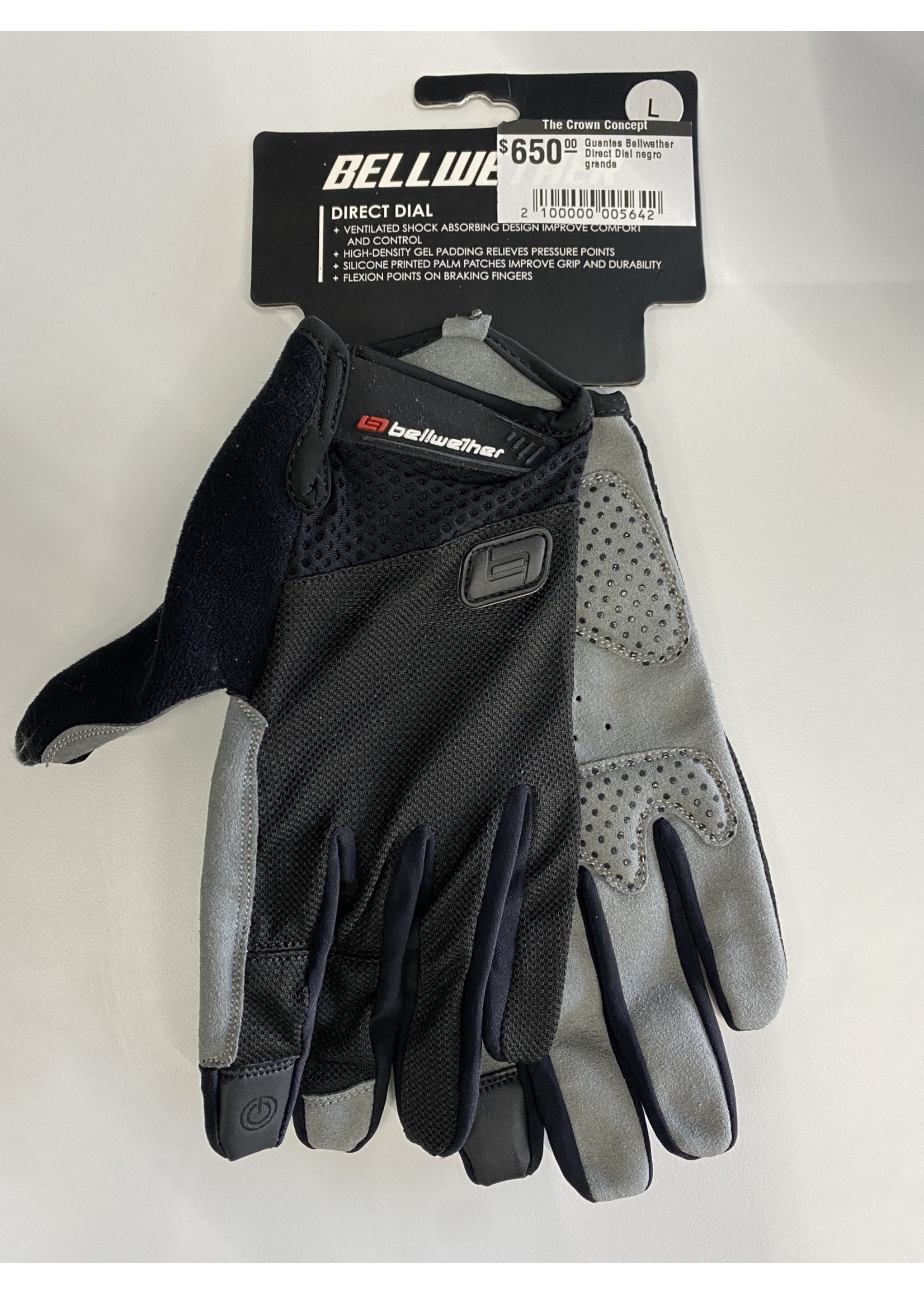 Bellwether Guantes Bellwether Direct Dial negro grande