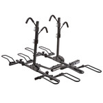 SPORTRACK Sportrack Crest 4 Deluxe Hitch Rack Locking BLACK