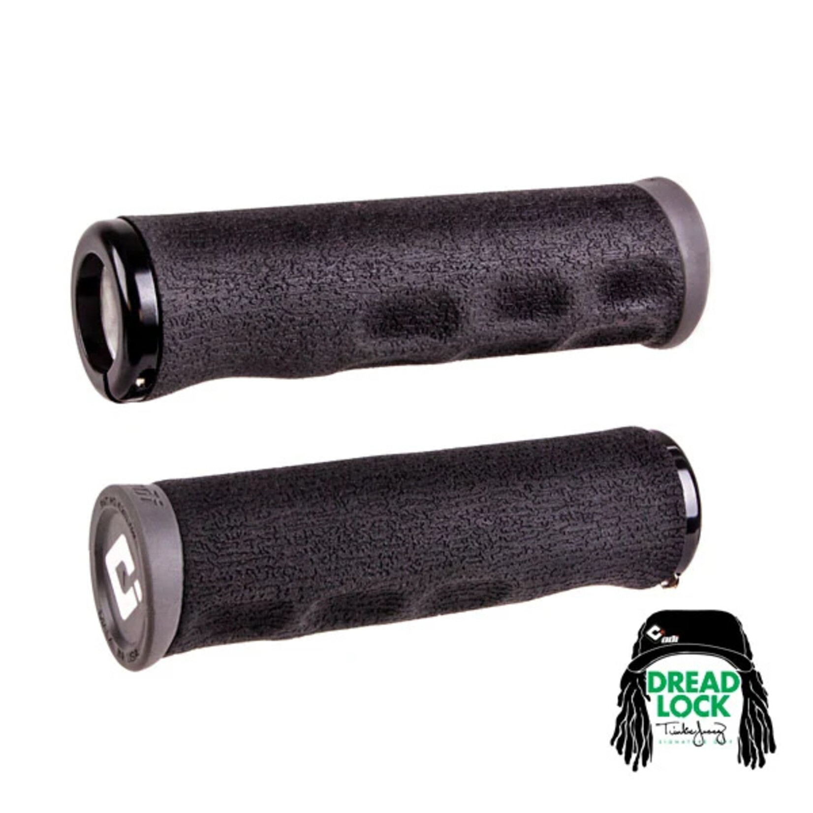 ODI Dread Lock Grips - Black, Lock-On