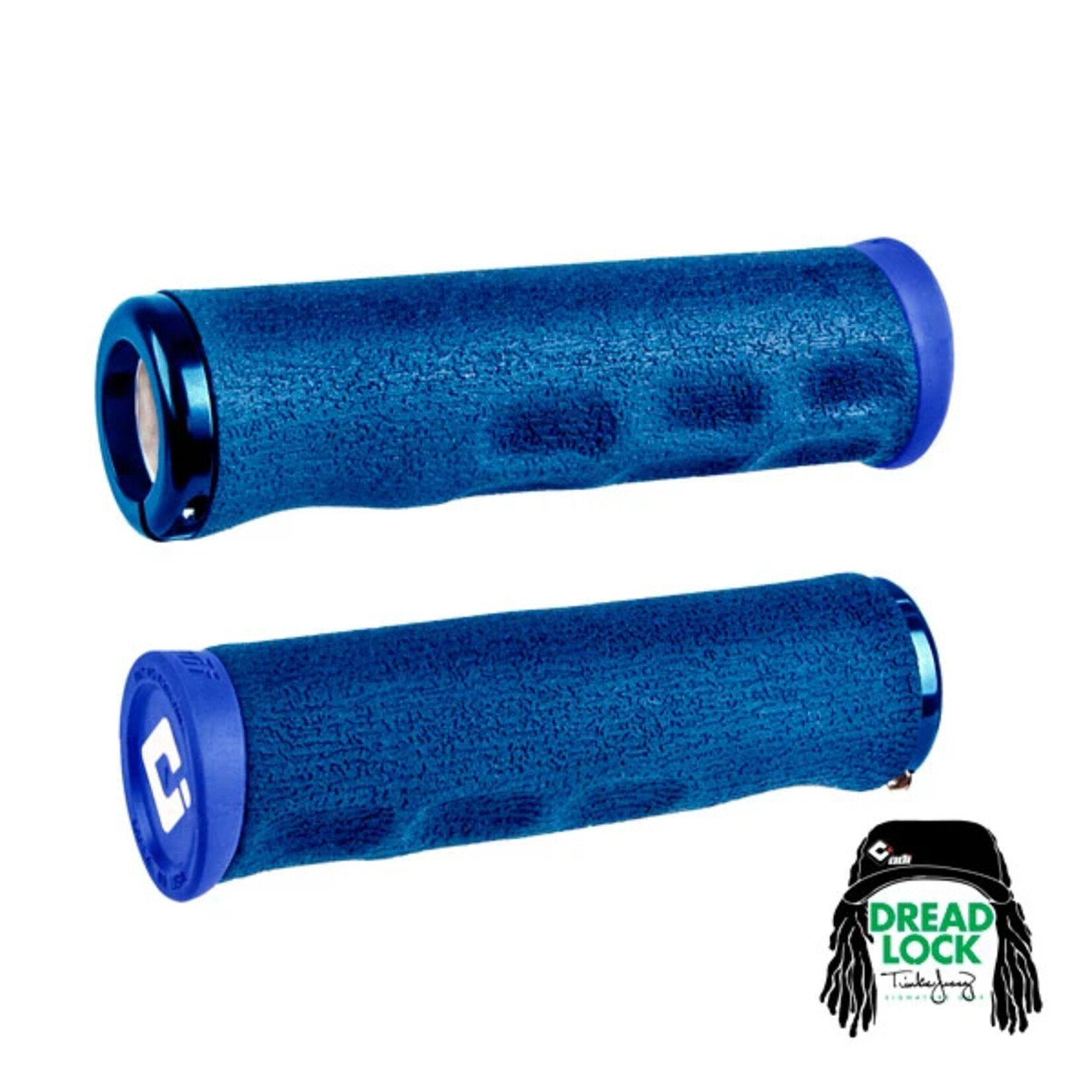 ODI Dread Lock Grips - Blue Lock-On