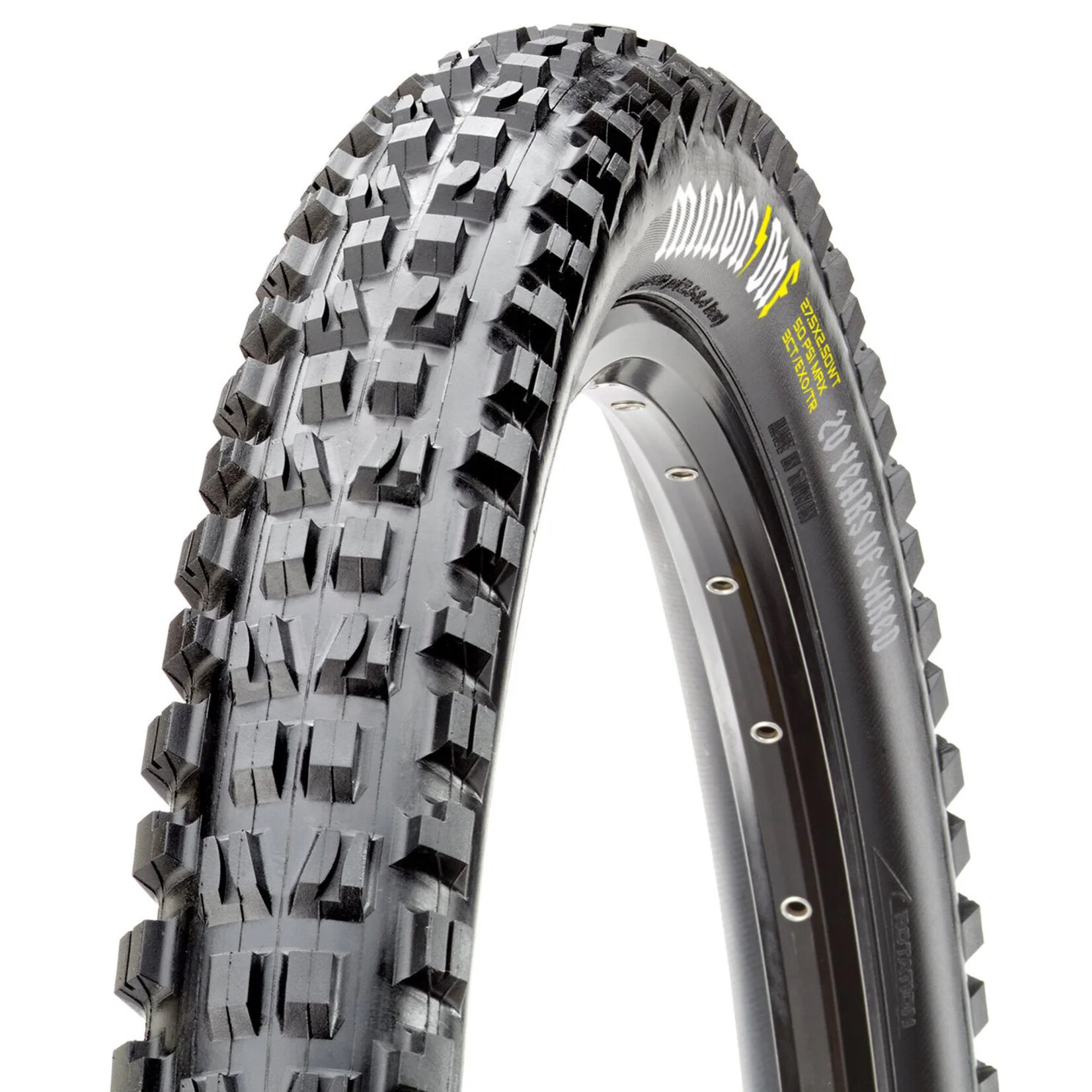 Maxxis Minion DHF Tire - 27.5 x 2.5 - 3C Maxx Terra, EXO, WT, 20 Year Limited Black