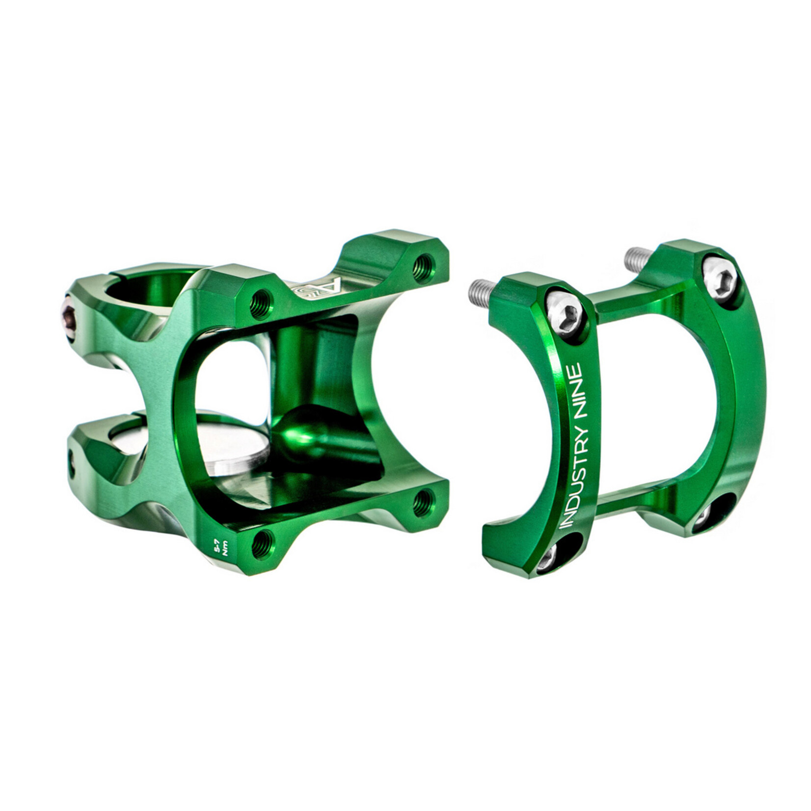 Industry Nine A35 Stem, (35.0) 50mm - Green