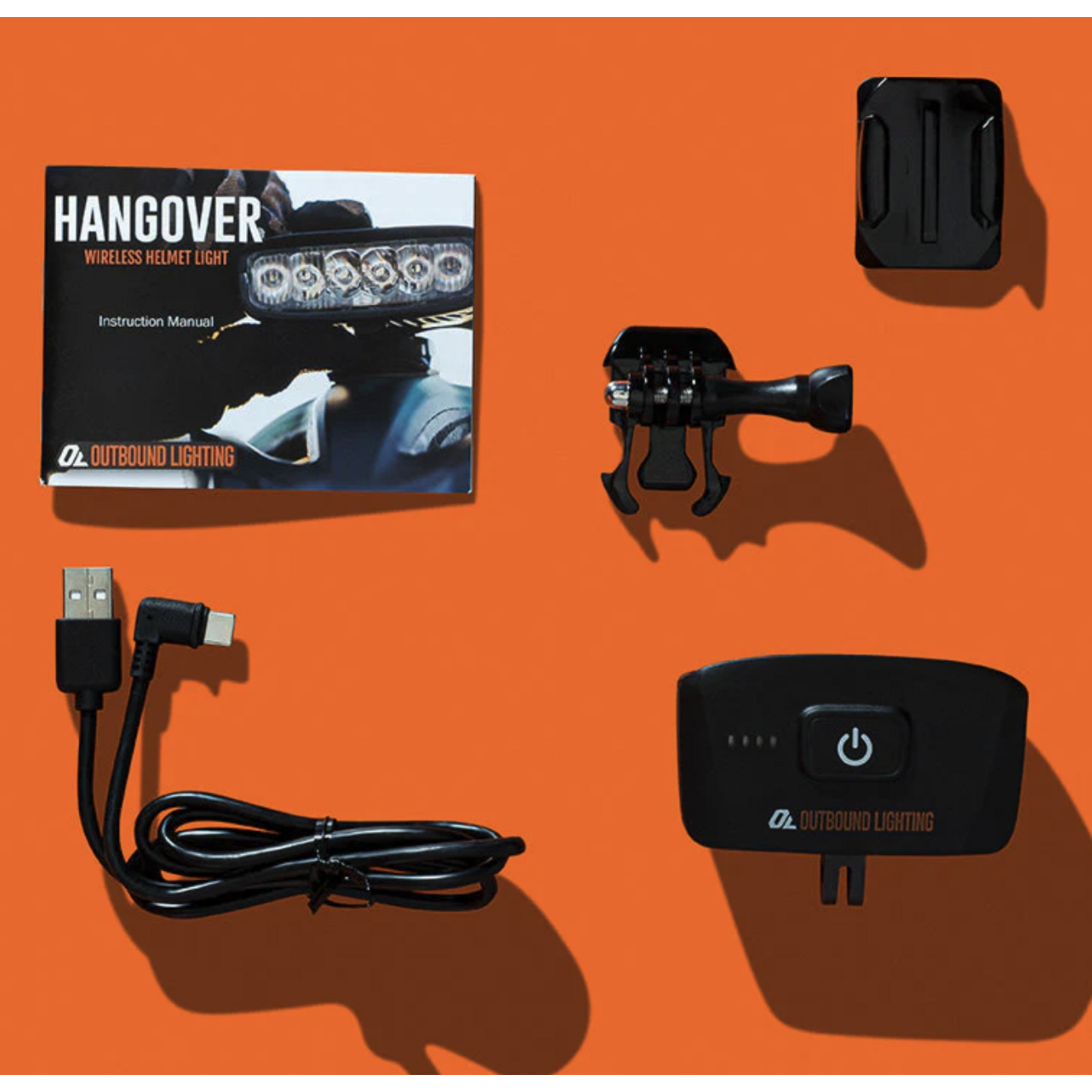 Outbound Lighting  Hangover Bike Helmet Light