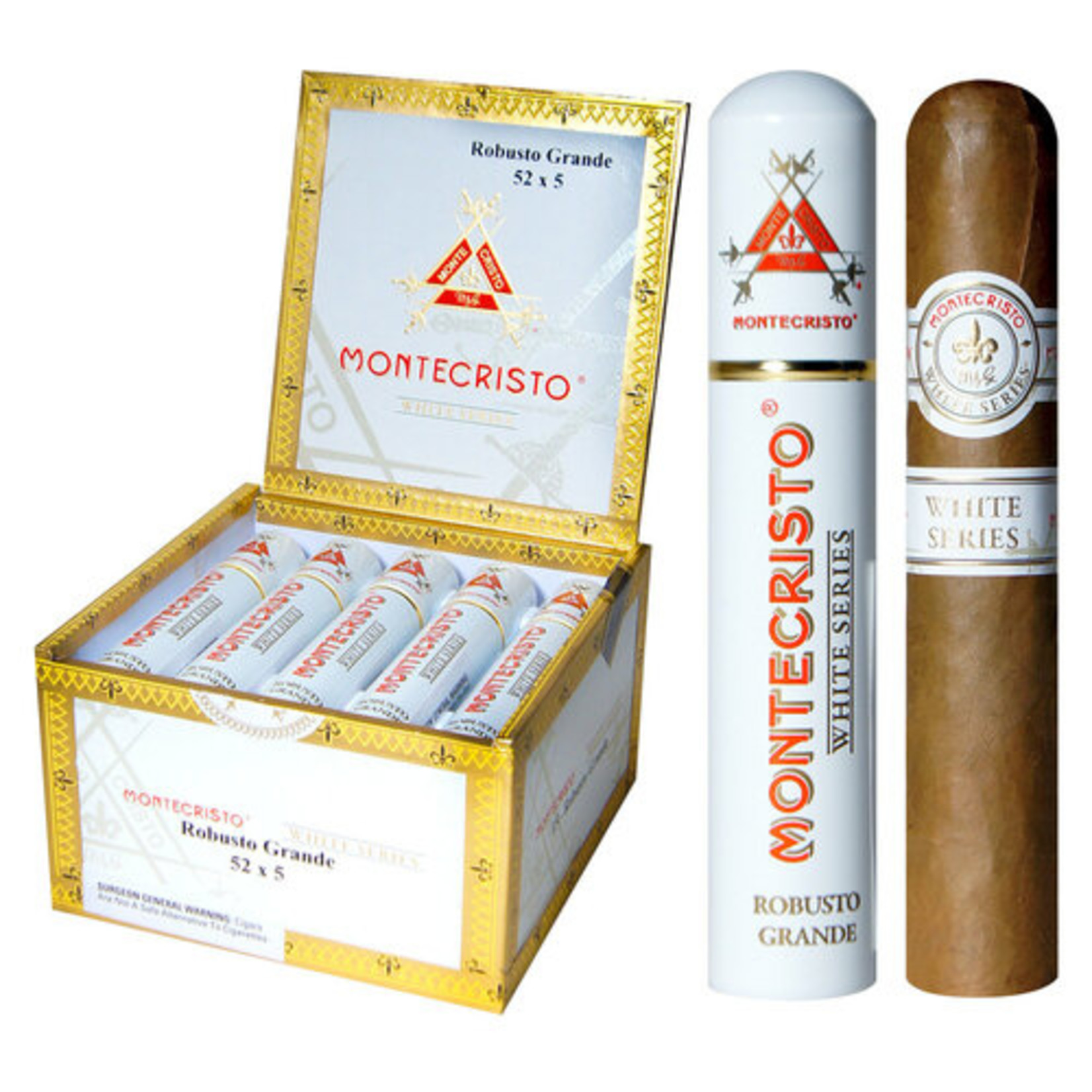 Montecristo Montecristo White Series Robusto Grande Tube