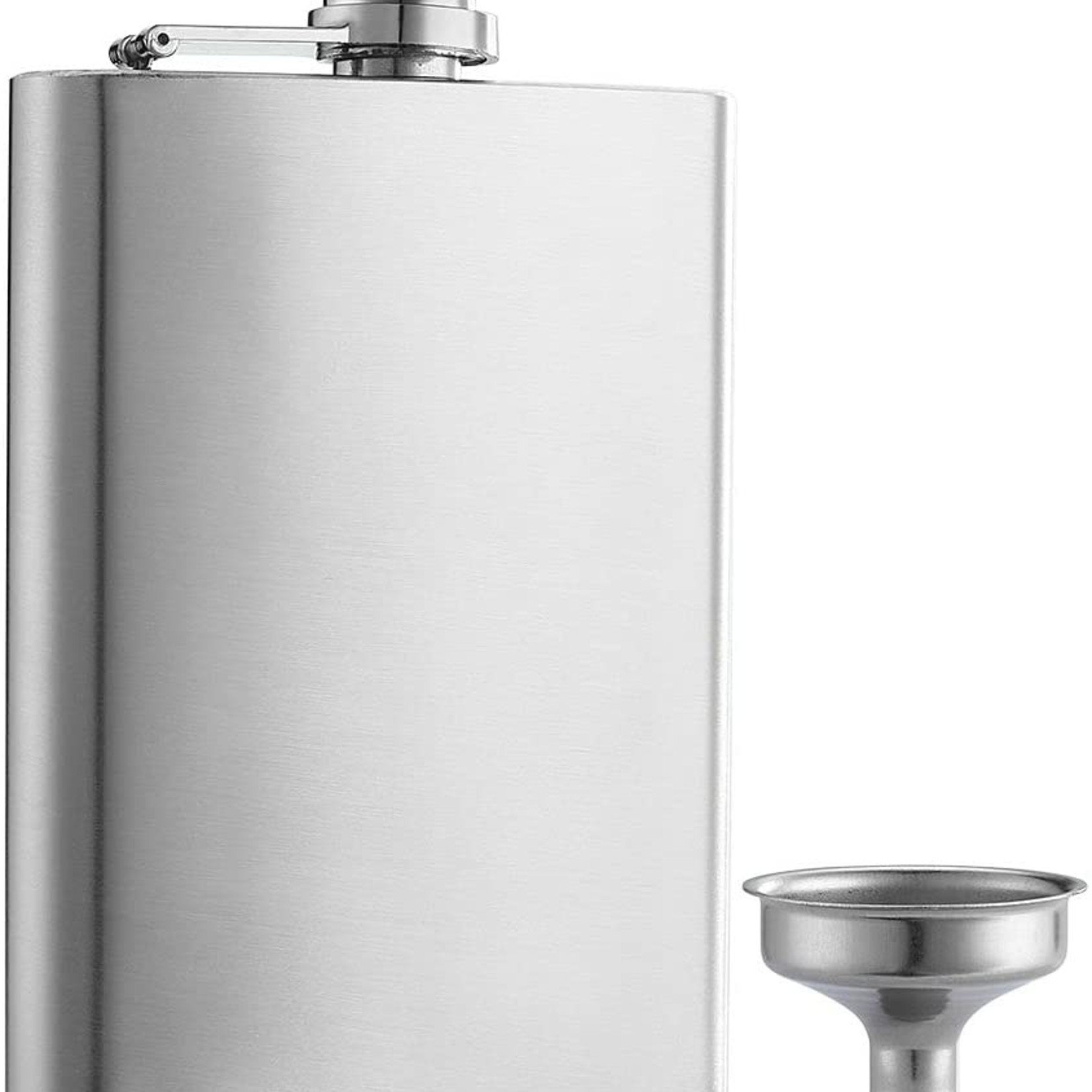 Flask 6 oz stainless steel