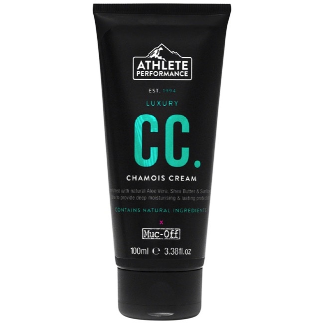 Muc-Off Athlete Performance by Muc-Off Luxury CC Chamois Cream: 100ml Tube