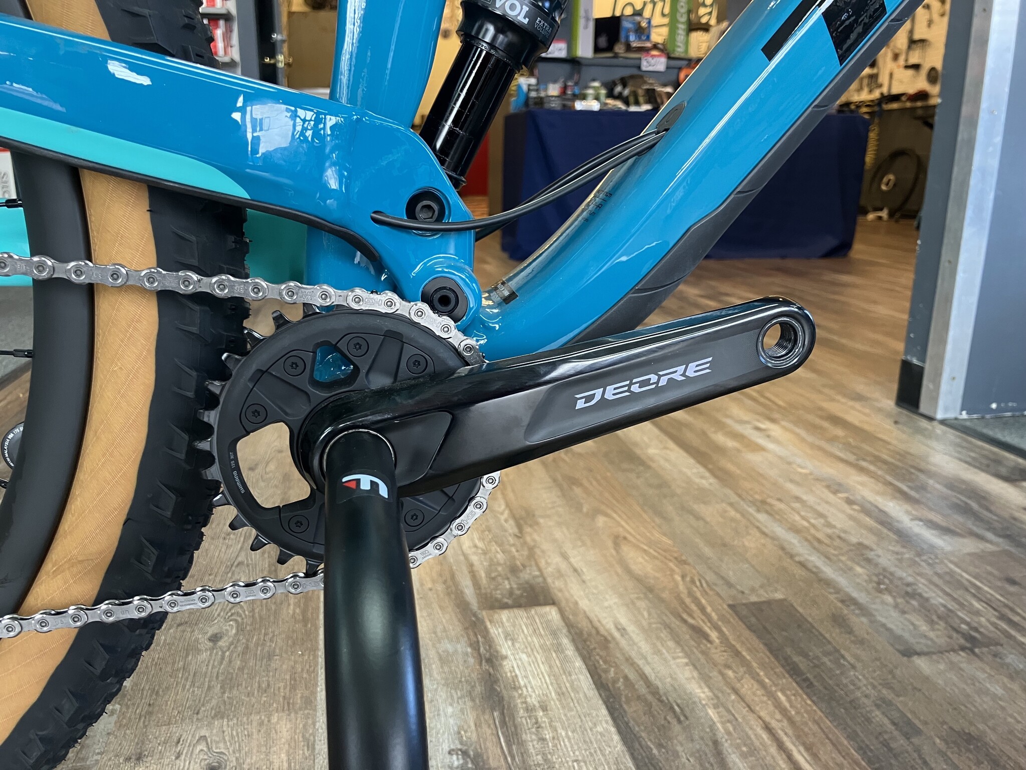 Trek Tommy's Pro Build - TREK Full Stache - Large - Teal / Miami Green - ON SALE!