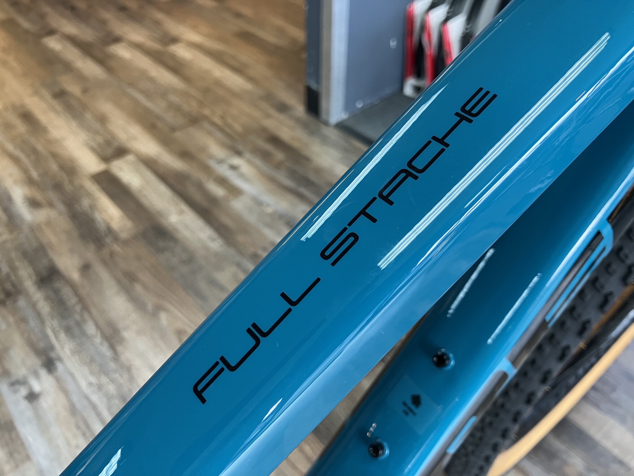 Trek Tommy's Pro Build - TREK Full Stache - Large - Teal / Miami Green - ON SALE!