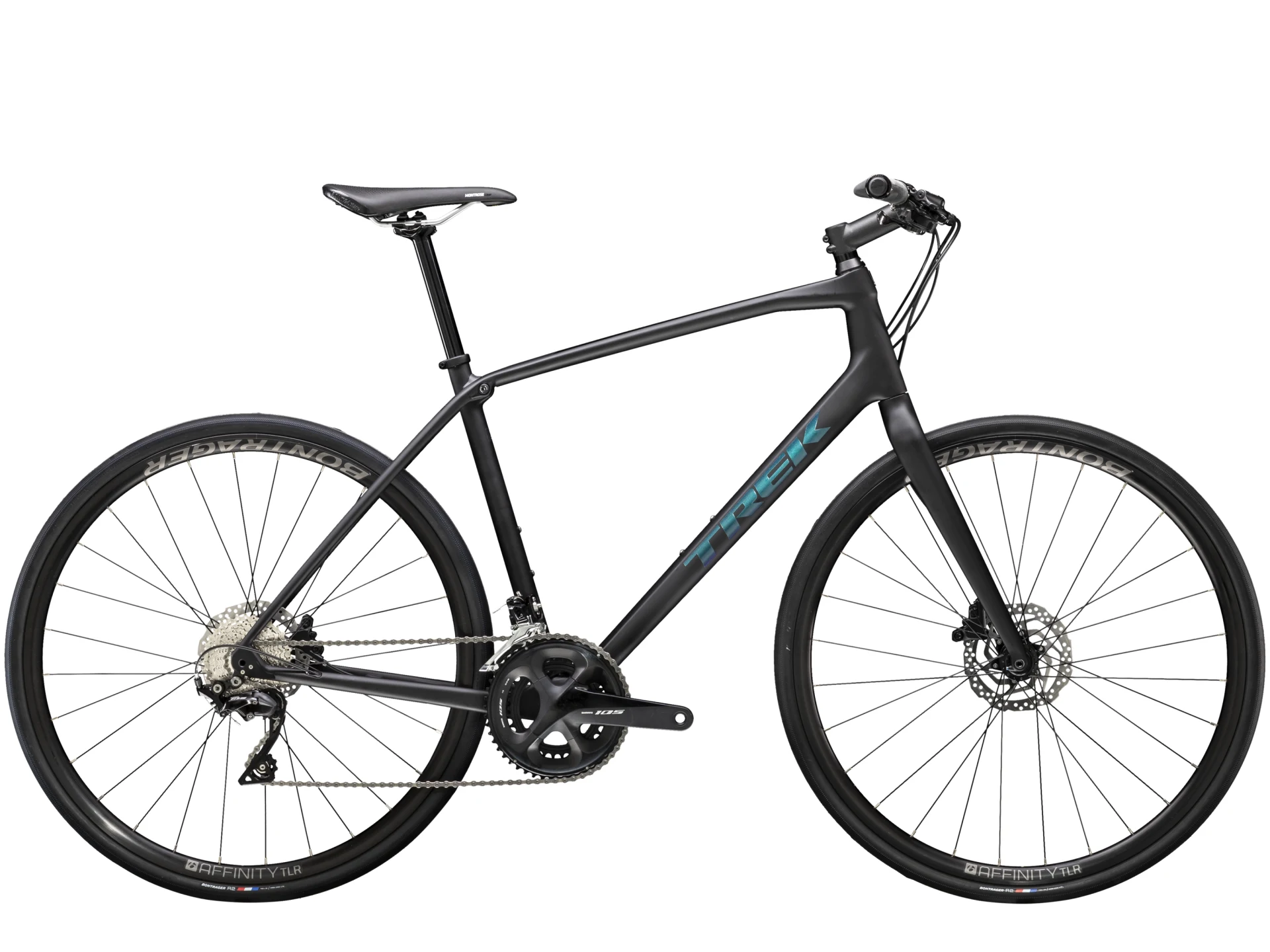 Fx Sport 6 Small Matte Trek Black - Tommy's Bicycle Shop