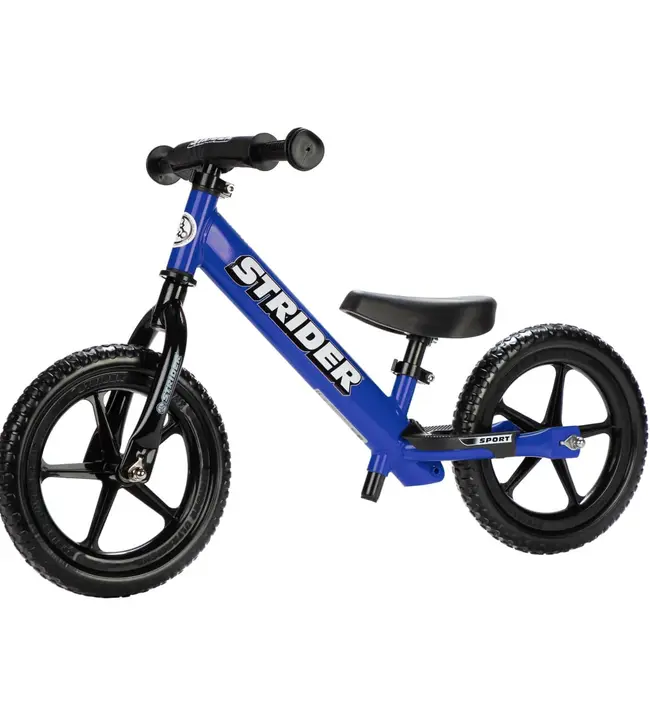 Strider Sports Strider 12 Sport Kids Balance Bike: Blue
