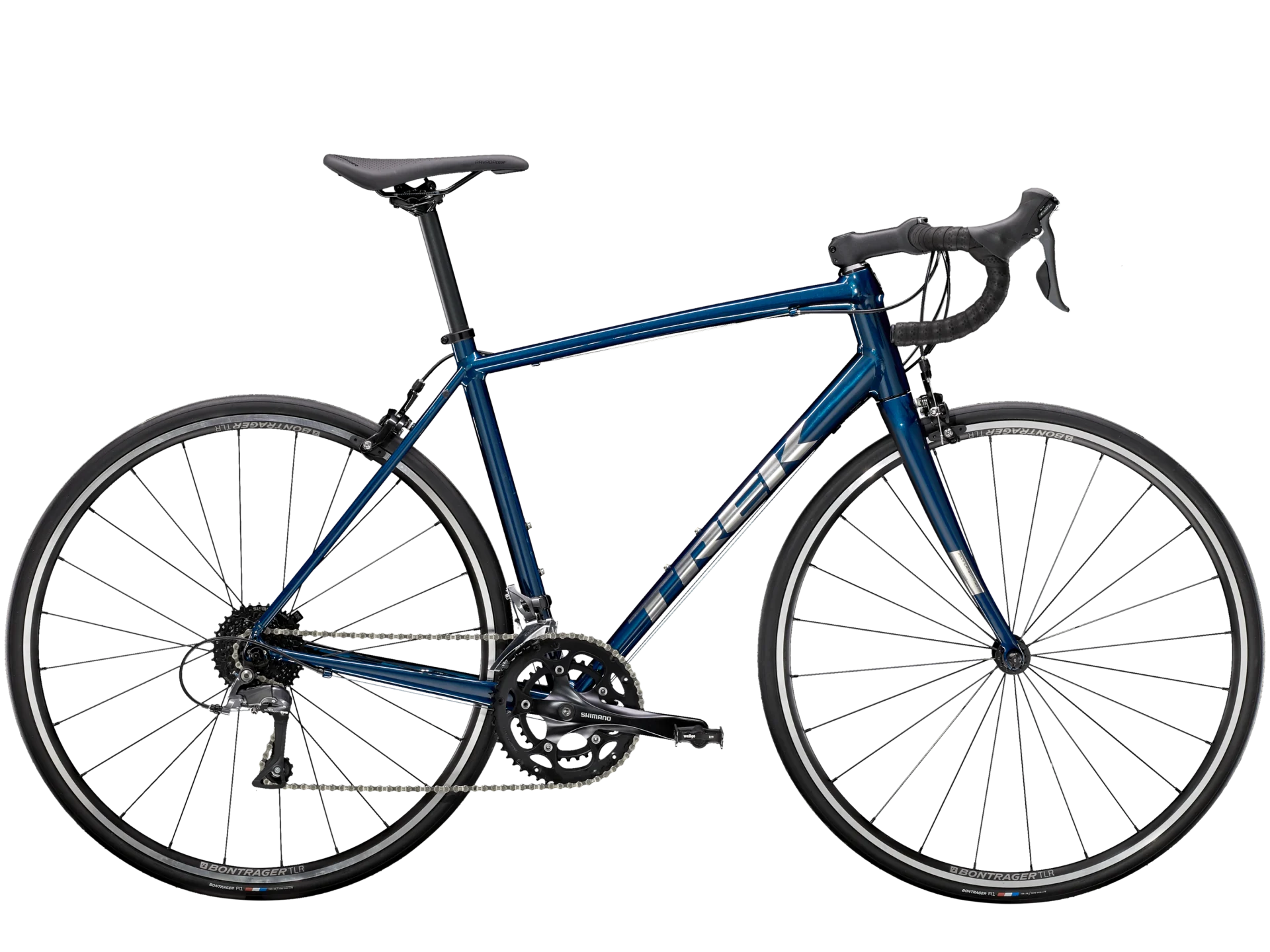 Trek TREK - Domane AL 2 Rim - 50cm - Gloss Mulsanne Blue/Matte Trek Black