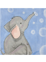 Elephant with Bubbles 13ct