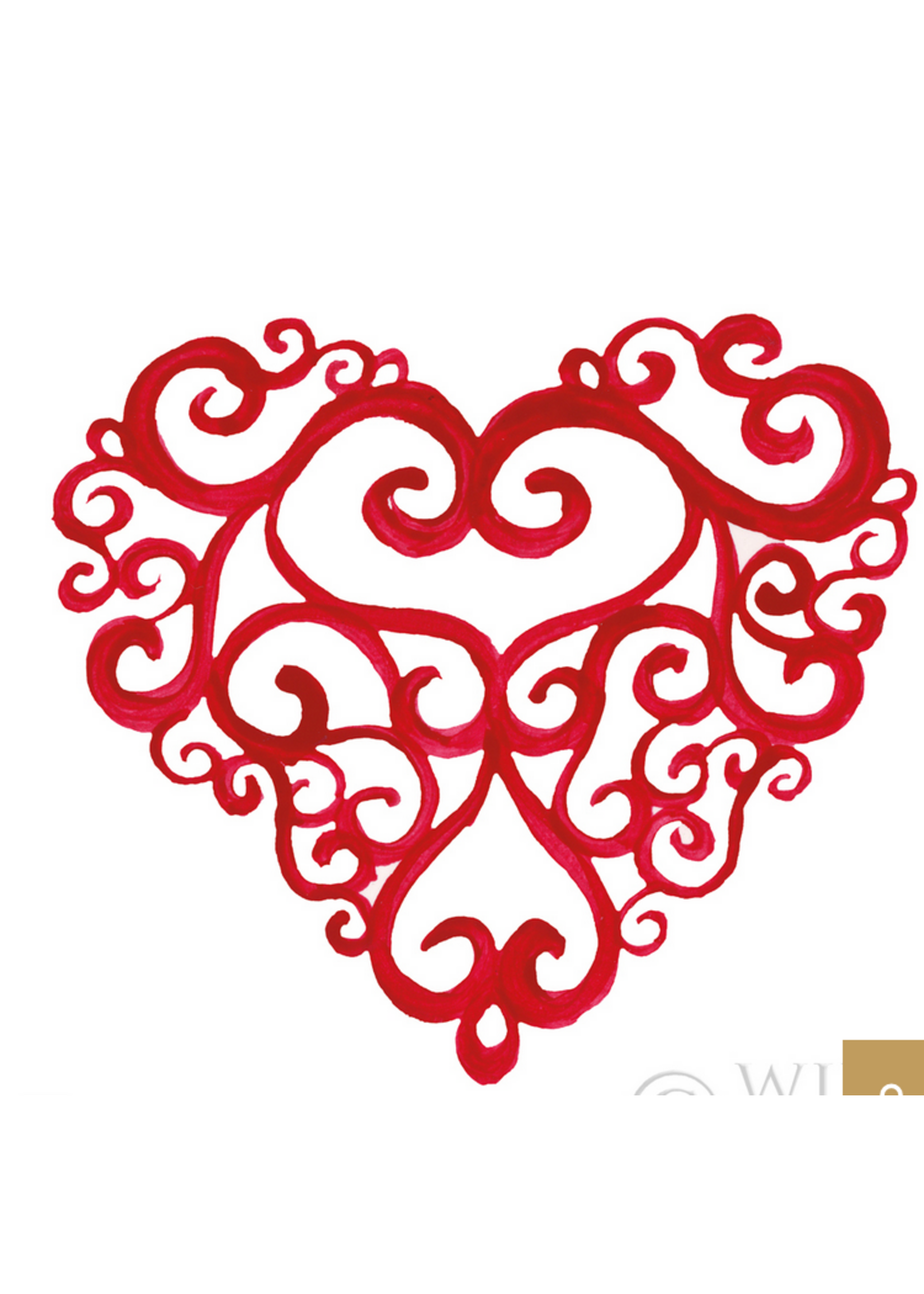 Keepsake Valentine 5" x 5"