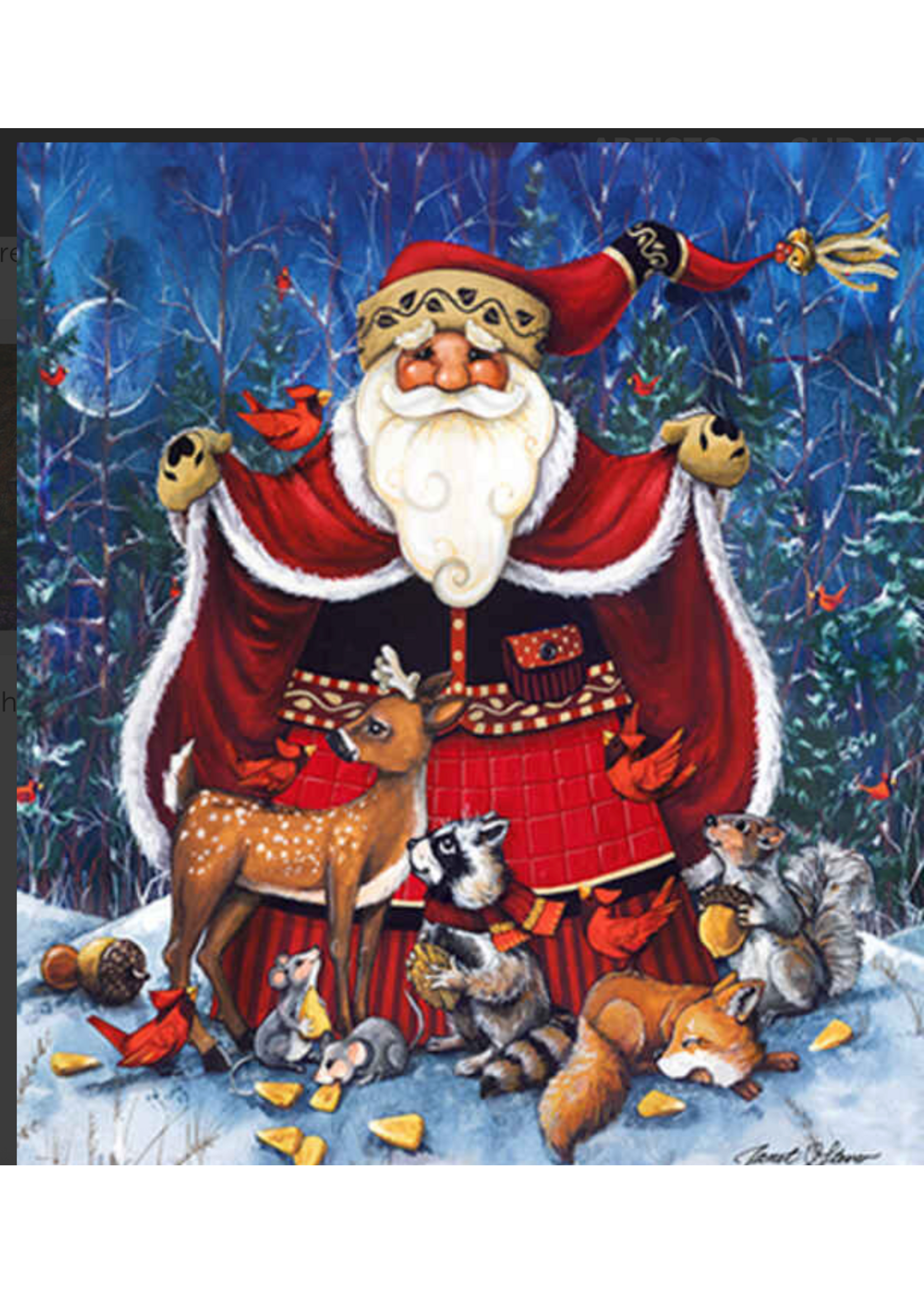 Woodland Santa