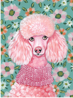 Poodle in Pink