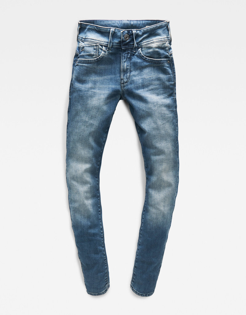 Lynn Mid Waist Skinny Jeans | Blue | Gstar Surplus