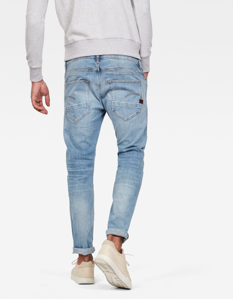 Jeans D-Staq 5-Pocket Slim, Azul intermedio