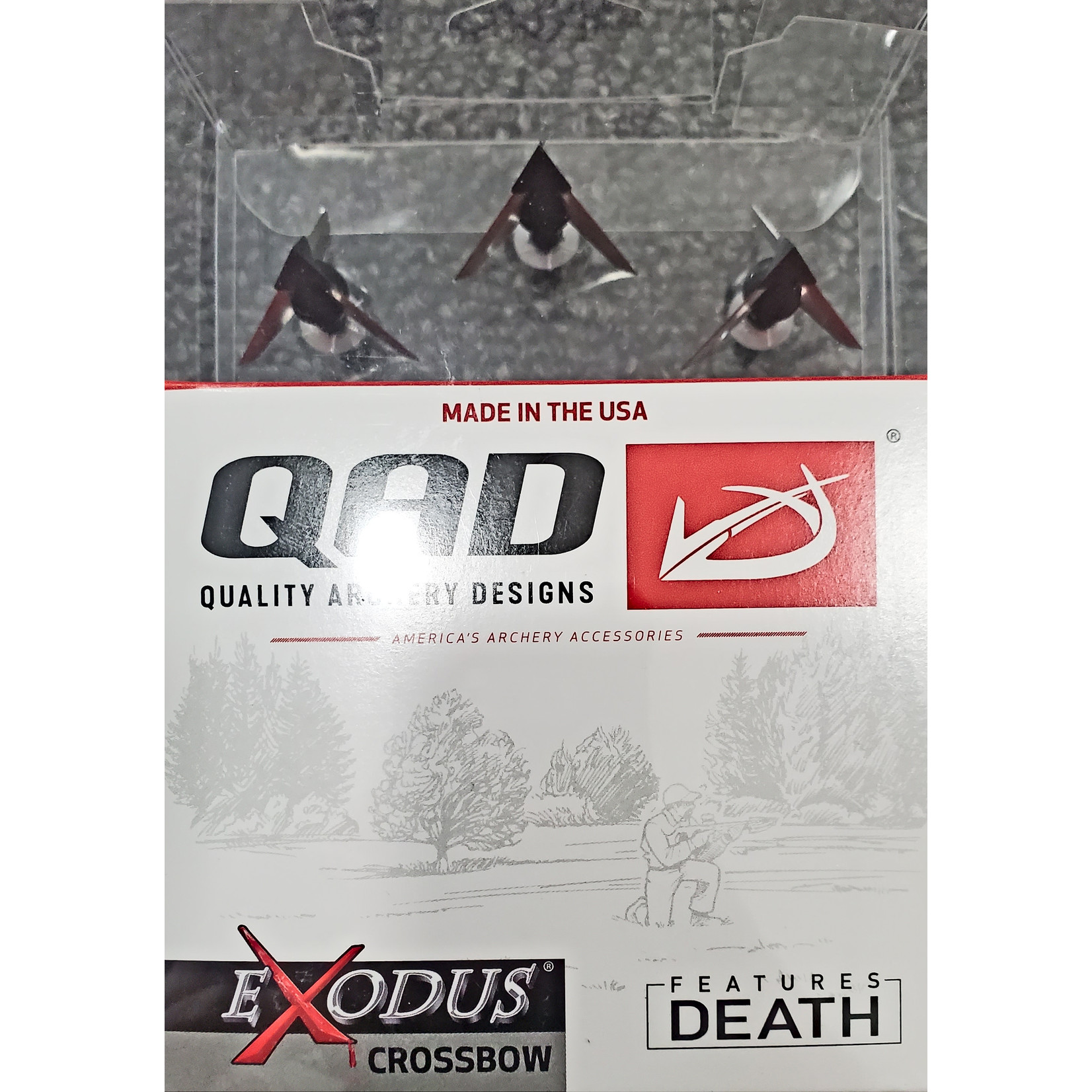 QUALITY ARCHERY DESIGN QAD EXODUS XBOW SWEPT 100GR