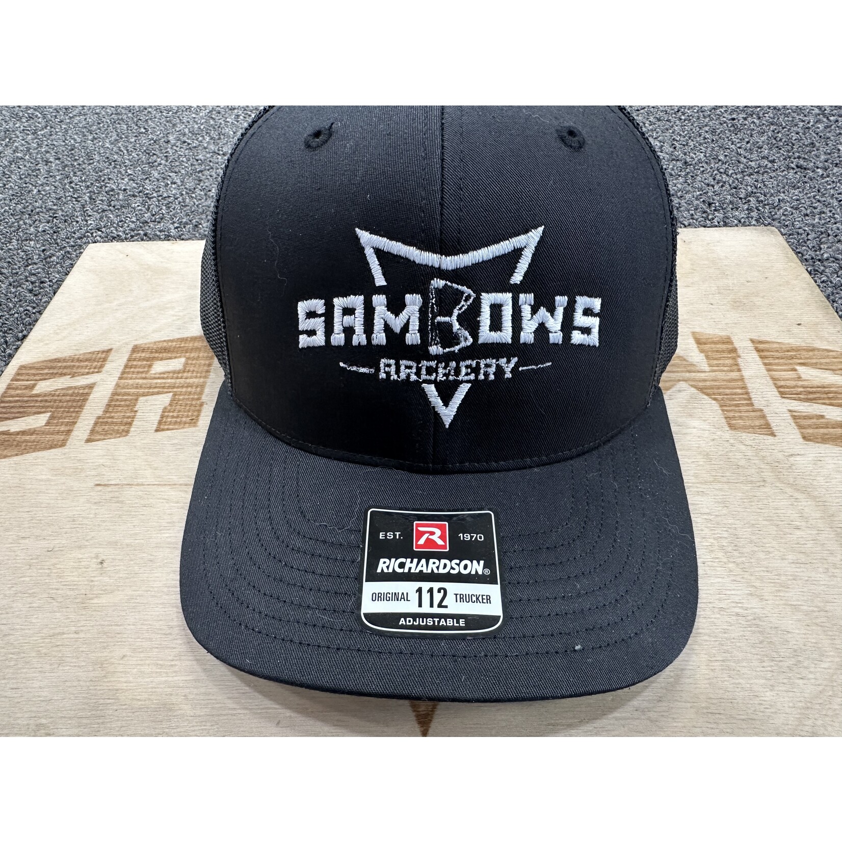 RICHARDSON SAMBOWS HAT BLACK (RICHARDSON 112)