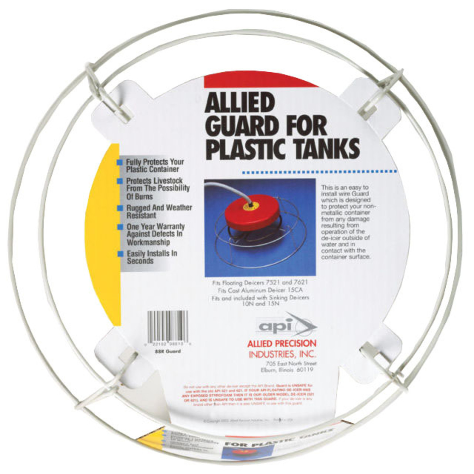 api Galvanized Deicer Guard