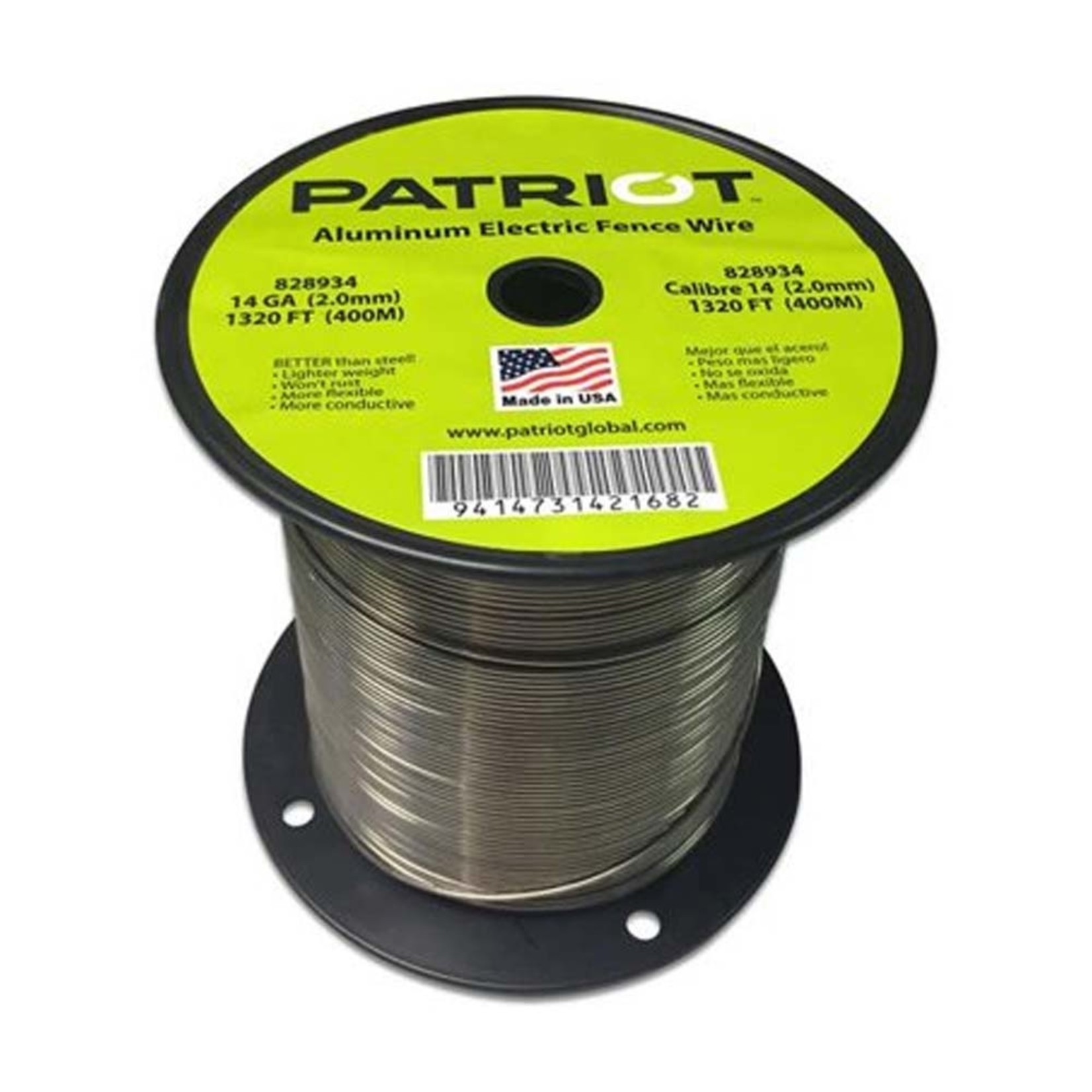 Patriot Patriot Aluminum Electric Fence Wire - 14 Ga x 1320'