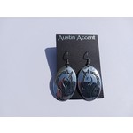 Austin Accents Oval Horse Earring