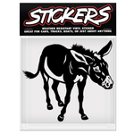 Stickers Donkey Silhouette Car Decal